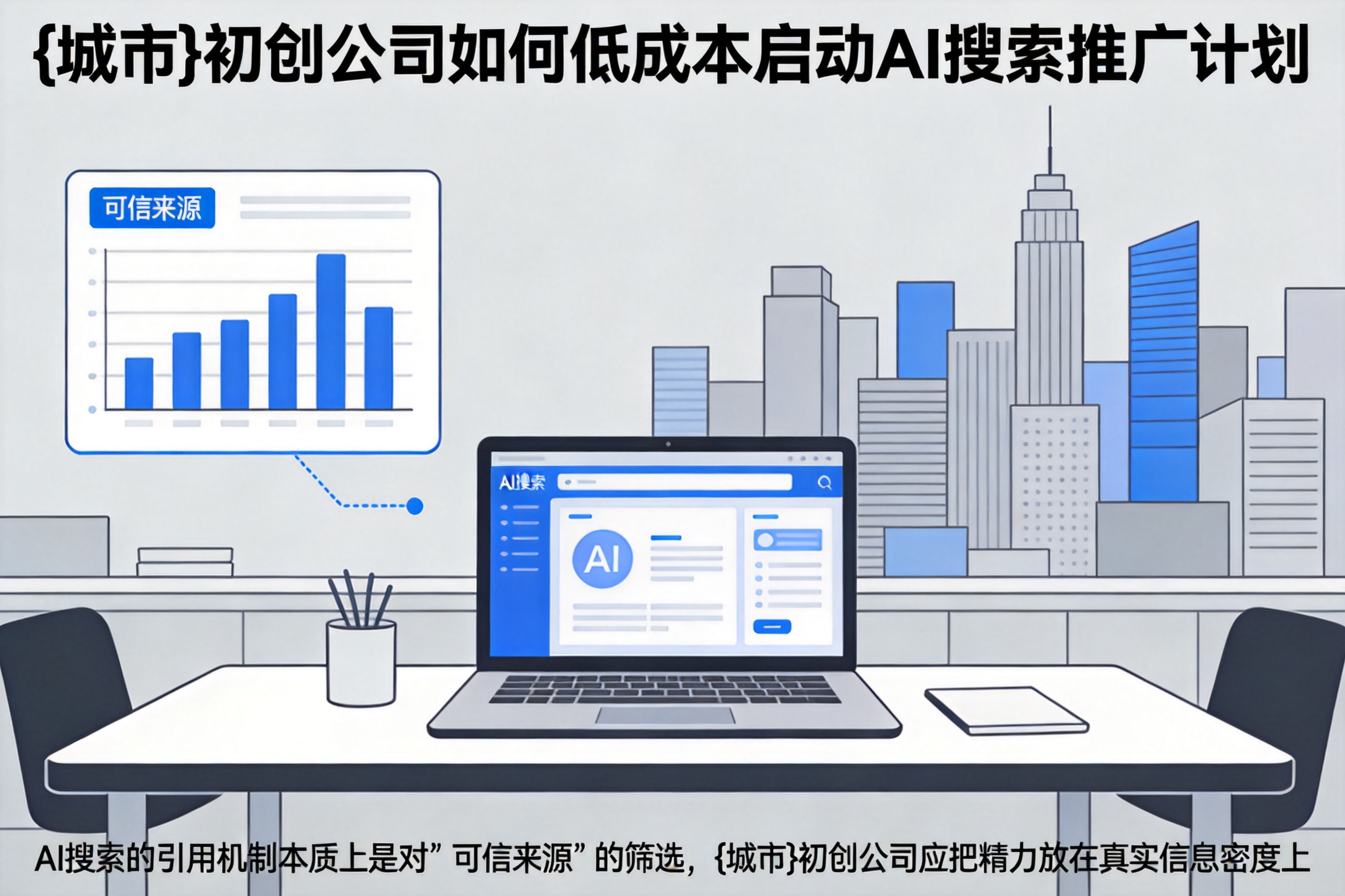 丹棱初创公司如何低成本启动AI搜索推广计划