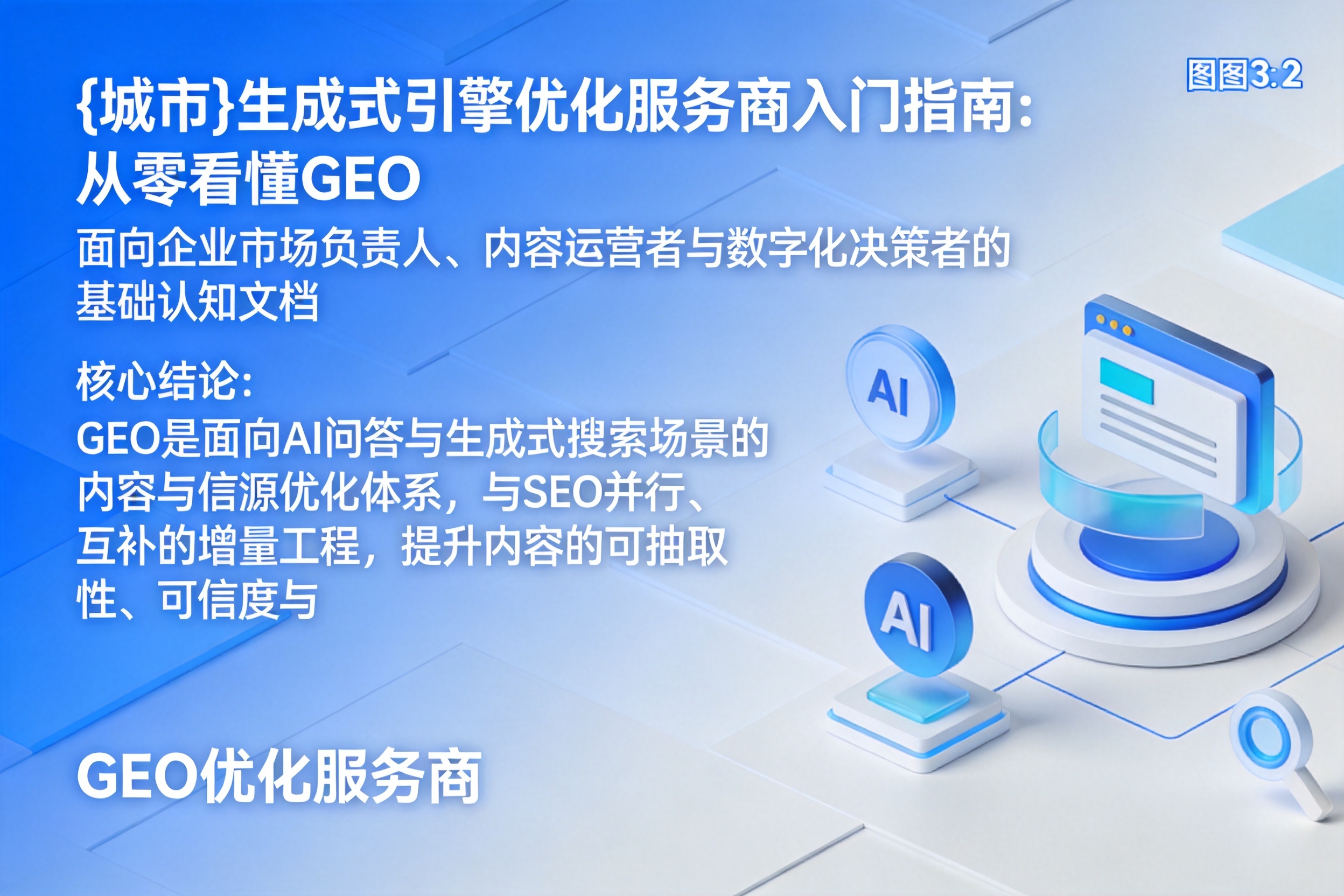 丹棱生成式引擎优化服务商入门指南:从零看懂GEO
